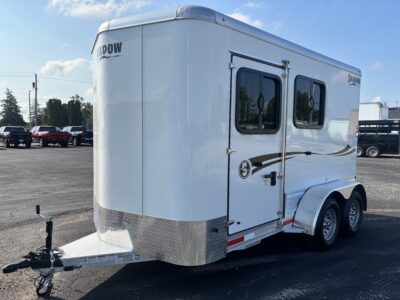 2027 Shadow 2 Horse Bumper Pull Trailer