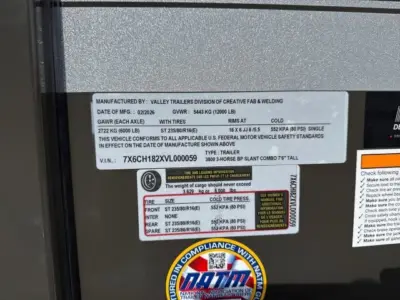 2027 Valley Thorobred BP Trailer