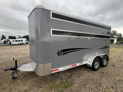2027 Shadow 3 Horse Bumper Pull Trailer