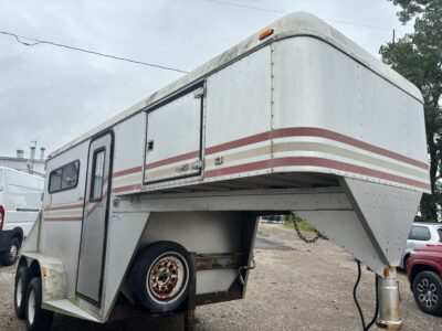 1990 Gorse 2 Horse Slant Load Trailer