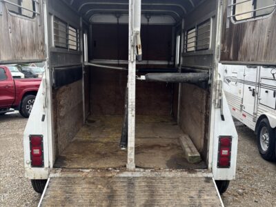 1990 Gorse 2 Horse Slant Load Trailer