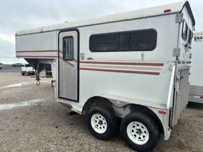 1990 Gorse 2 Horse Slant Load Trailer