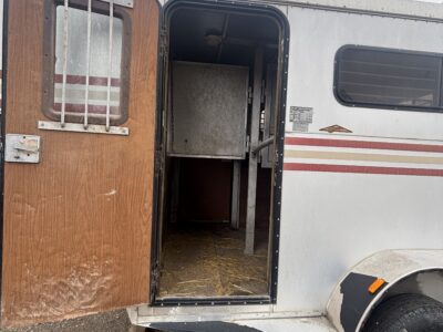 1990 Gorse 2 Horse Slant Load Trailer