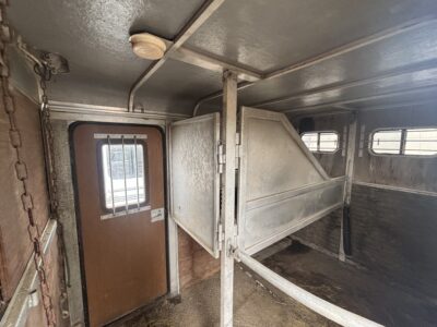 1990 Gorse 2 Horse Slant Load Trailer