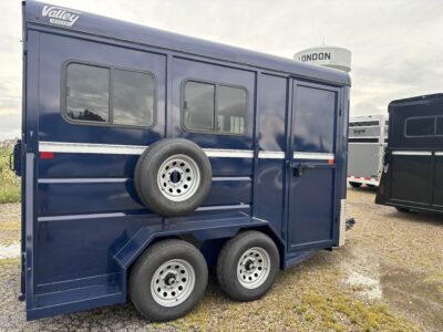 2027 Valley 2 Horse Enclose Bumper Pull Trailer