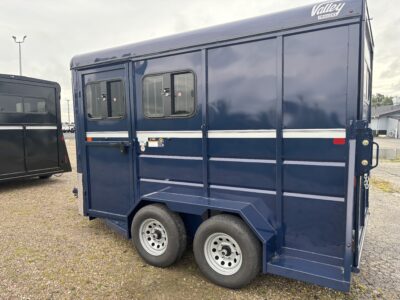 2027 Valley 2 Horse Enclose Bumper Pull Trailer