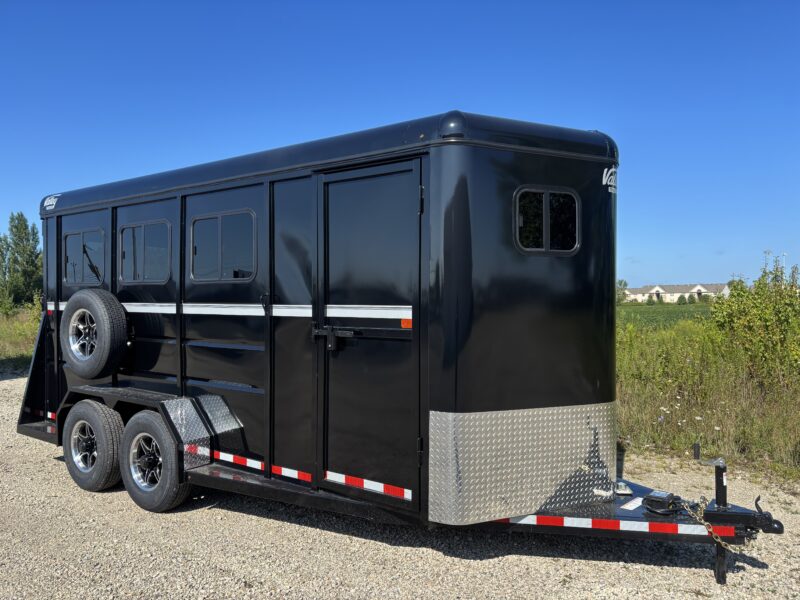 2027 Valley 3 Horse Bumper Pull Trailer