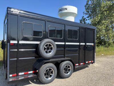 2027 Valley 3 Horse Bumper Pull Trailer