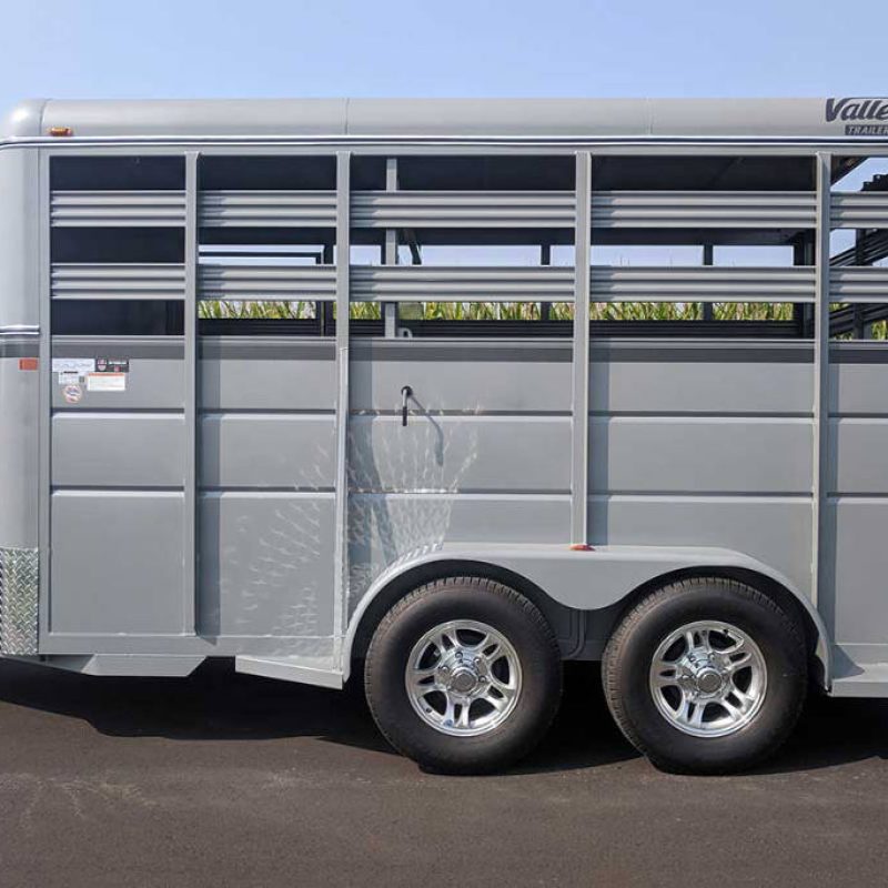 Stock Trailer Model 26014, Silver