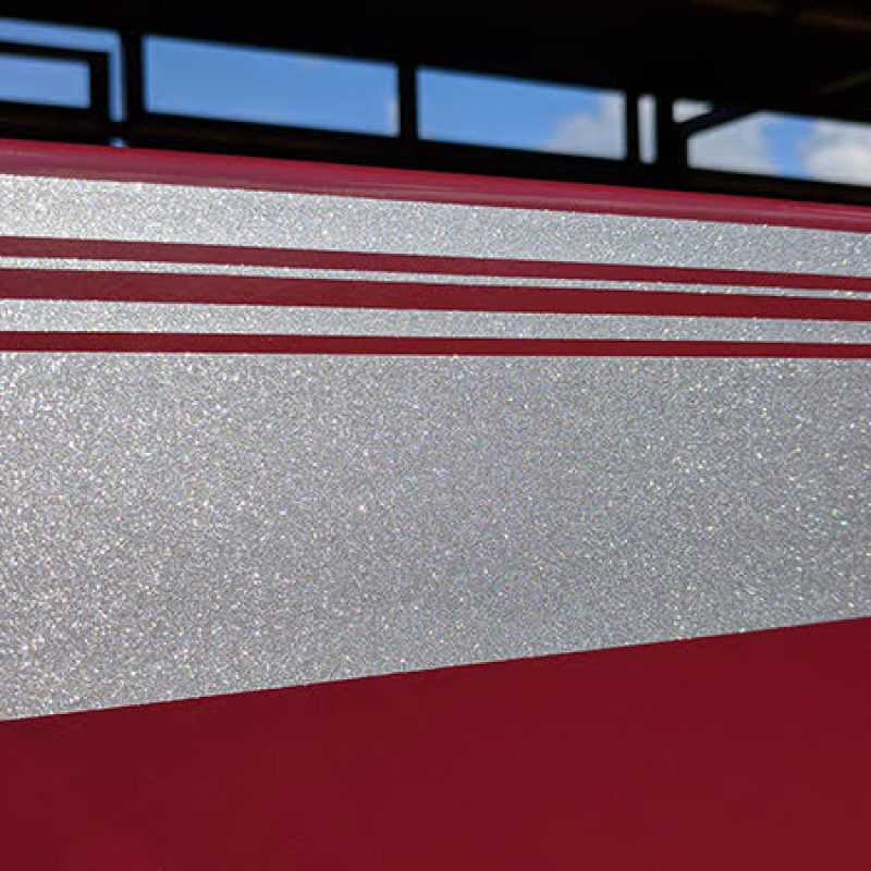 Metallic Pinstripe